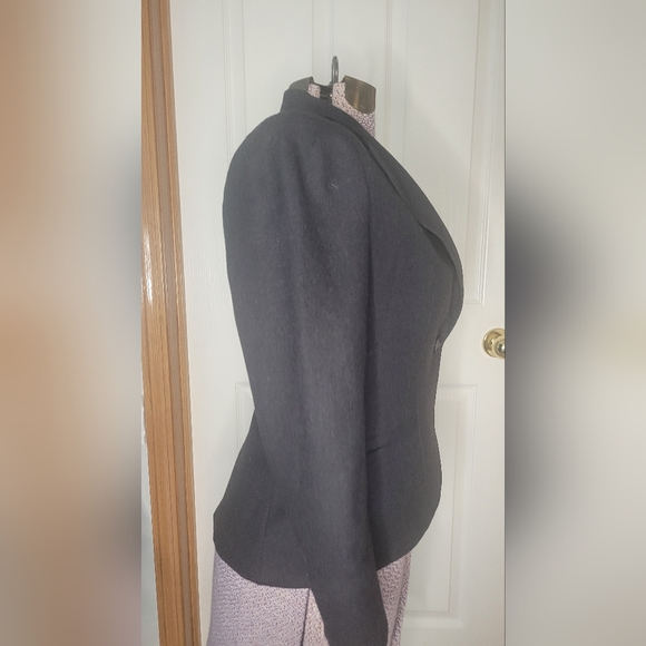 Theory size 0 wool dark grey blazer - Picture 2 of 3